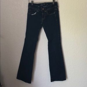 AE bootcut jeans -super stretch